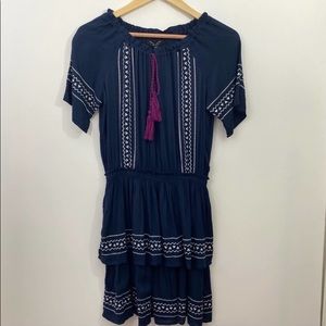 Romeo & Juliet Couture Navy Mini Dress